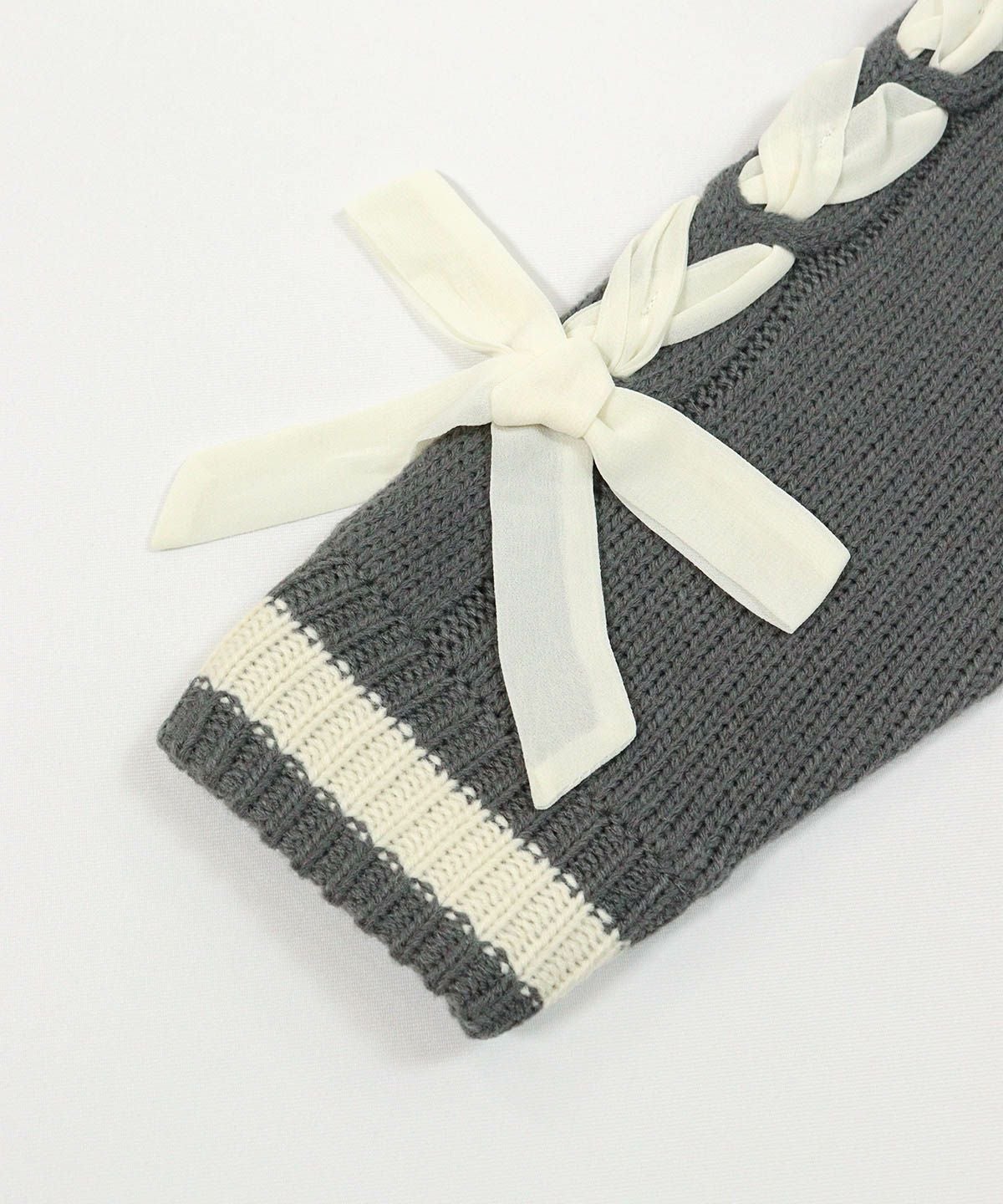 リボン(グレー)