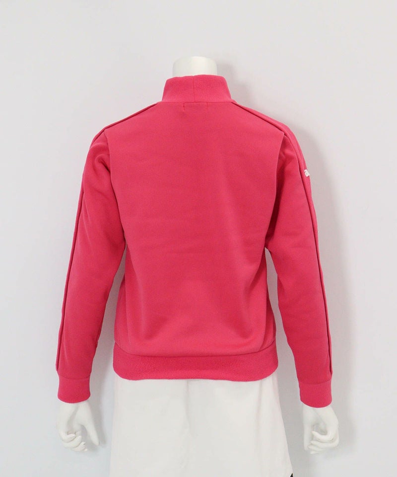 フリースラインプルオーバー(ピンク)後ろ
