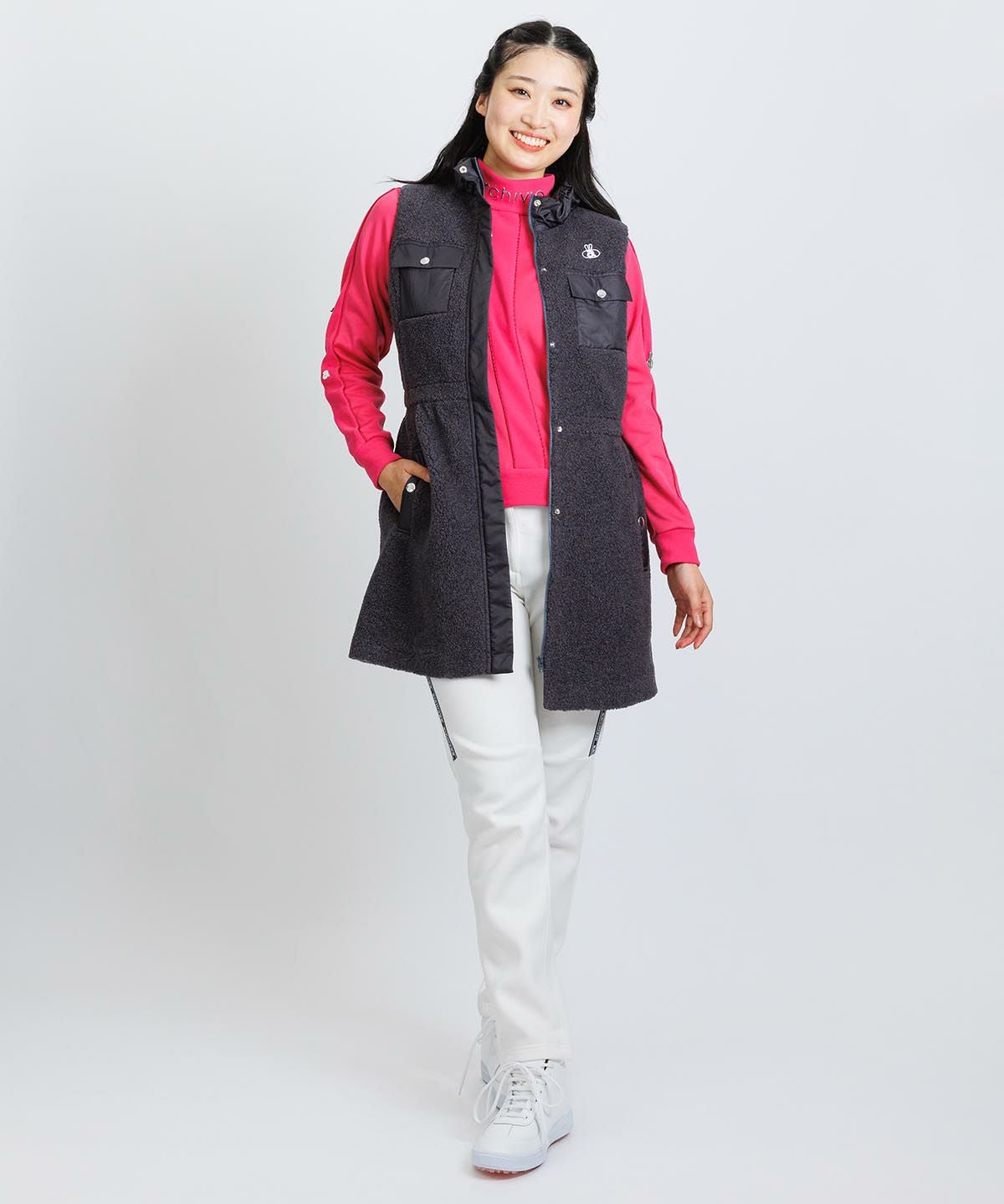 フリースラインプルオーバー|アルチビオ - ゴルフウェアや婦人服通販