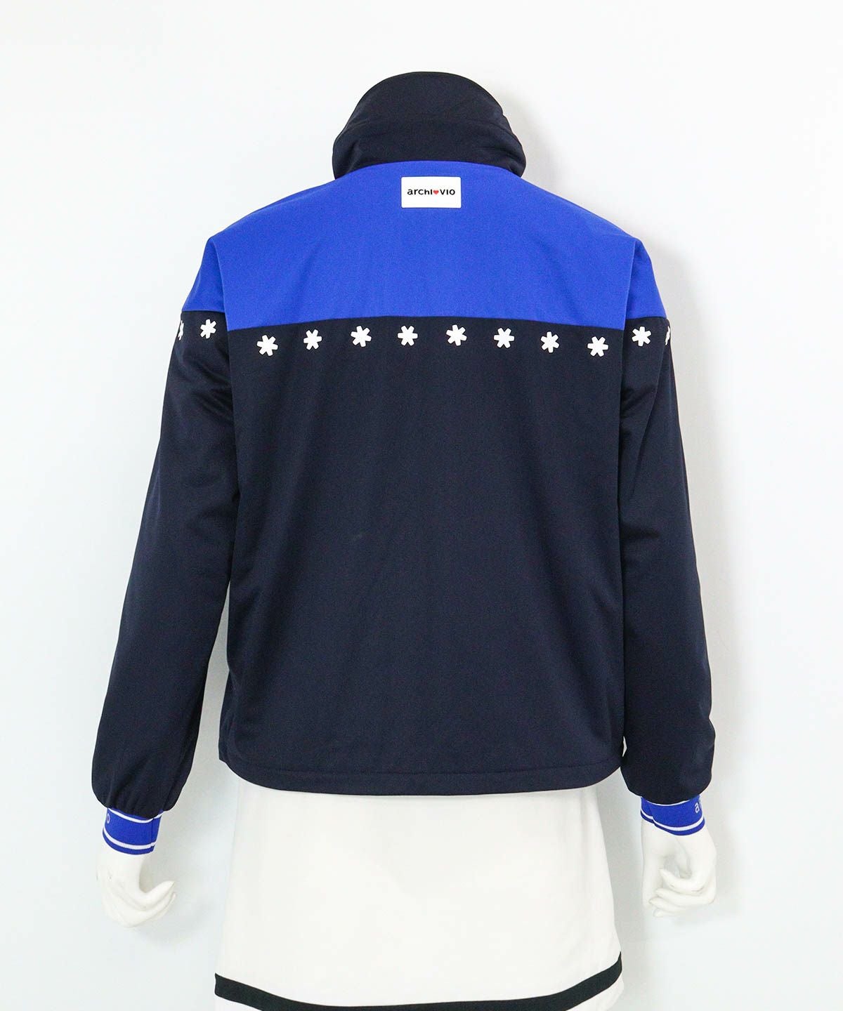 防風保温配色ジップブルゾン|アルチビオ - ゴルフウェアや婦人服通販