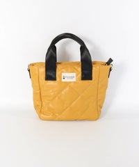 キルティングミニバッグ(イエロー)前