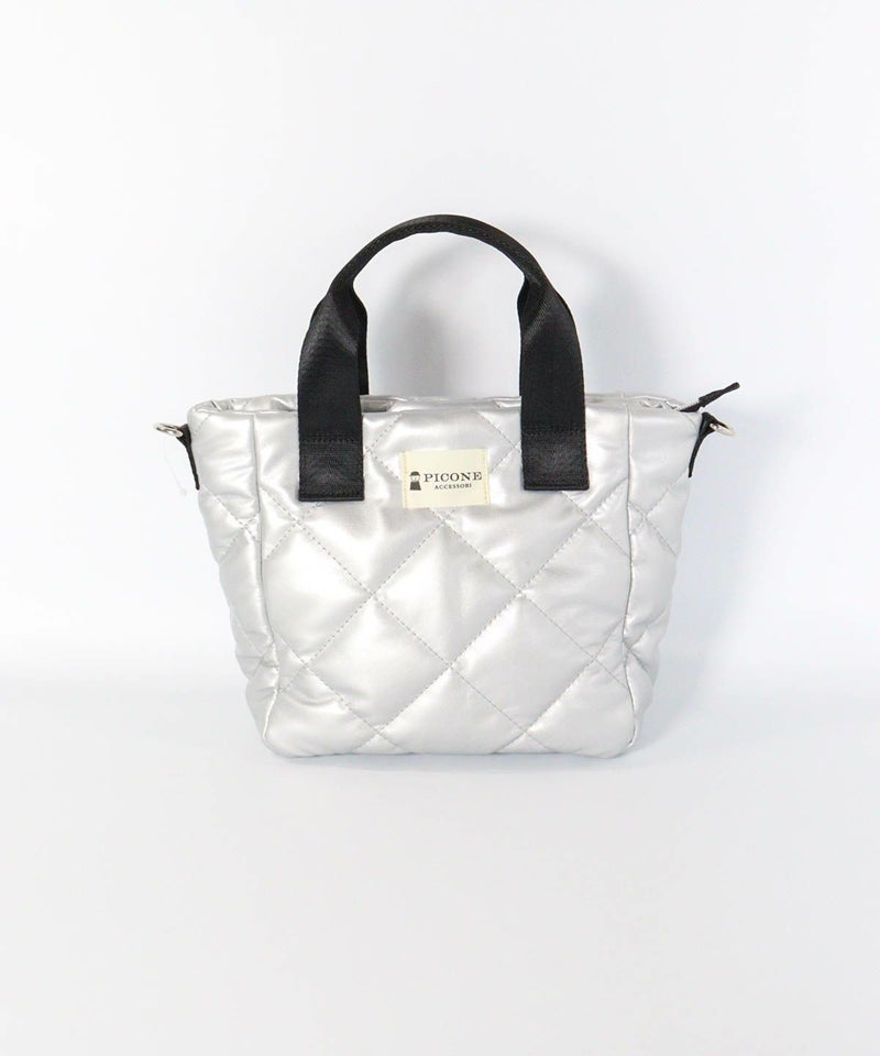 キルティングミニバッグ(ライトグレー)