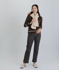 モデル着用画像(ベージュ)