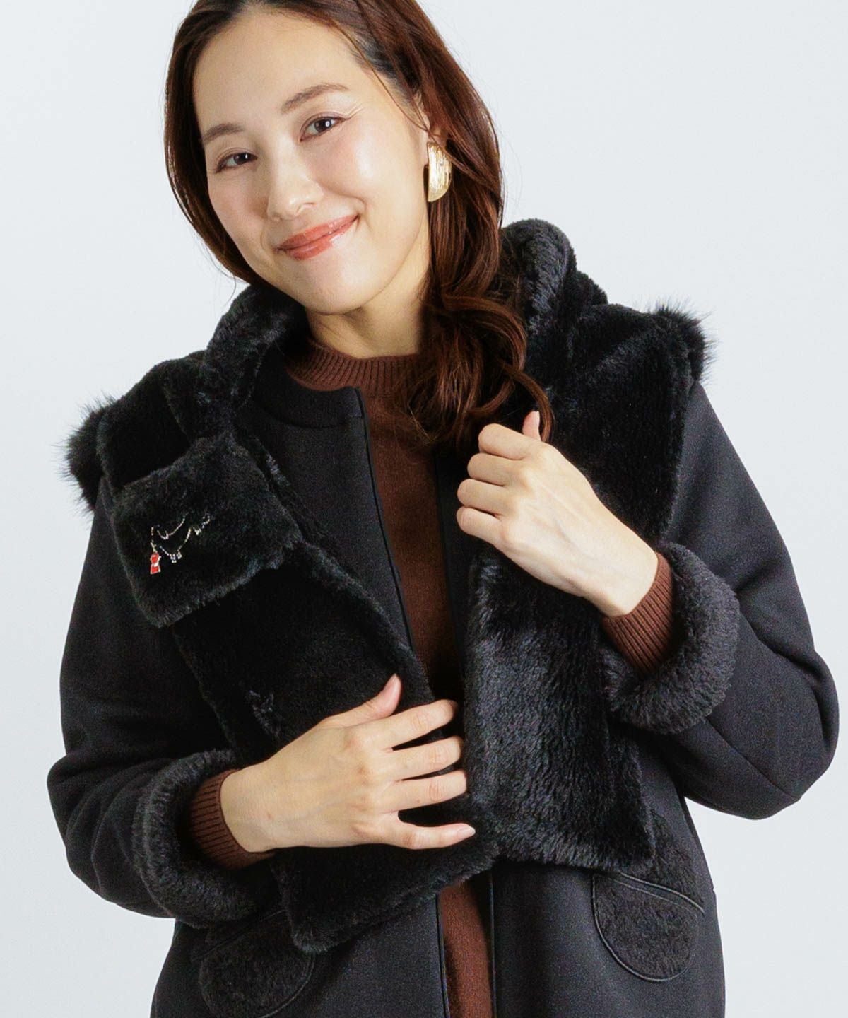 モデル着用画像(ブラック)