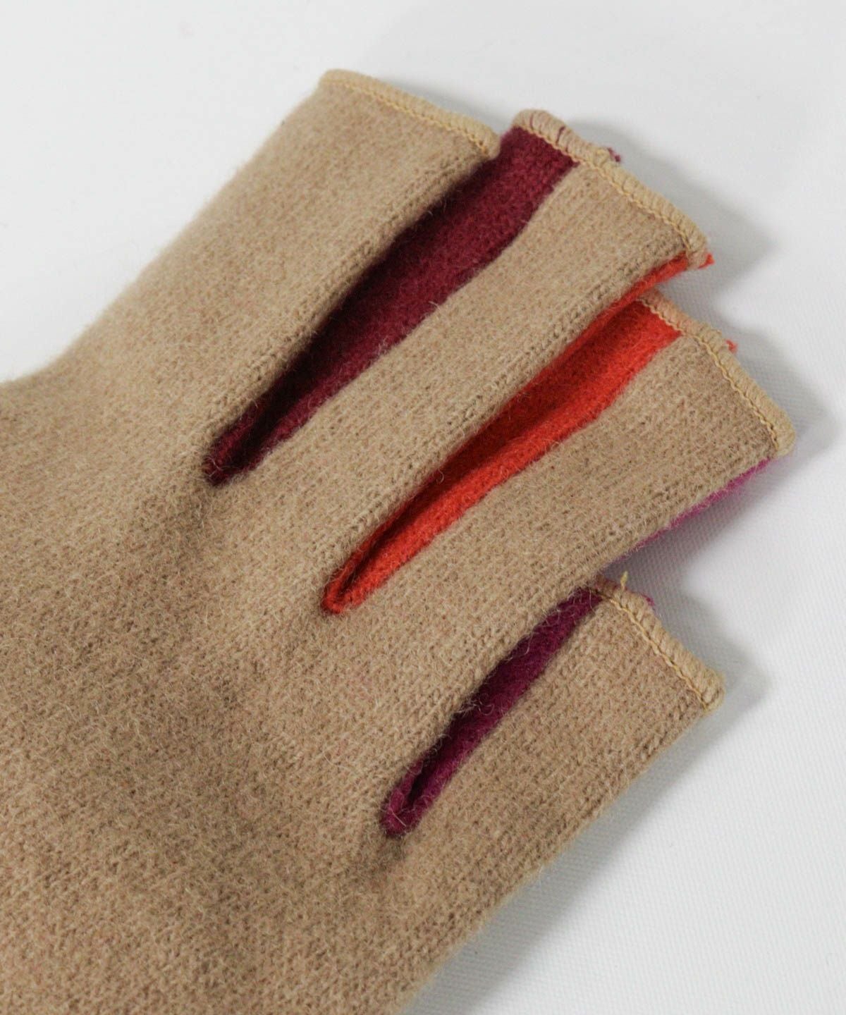 指先部分（キャメル）