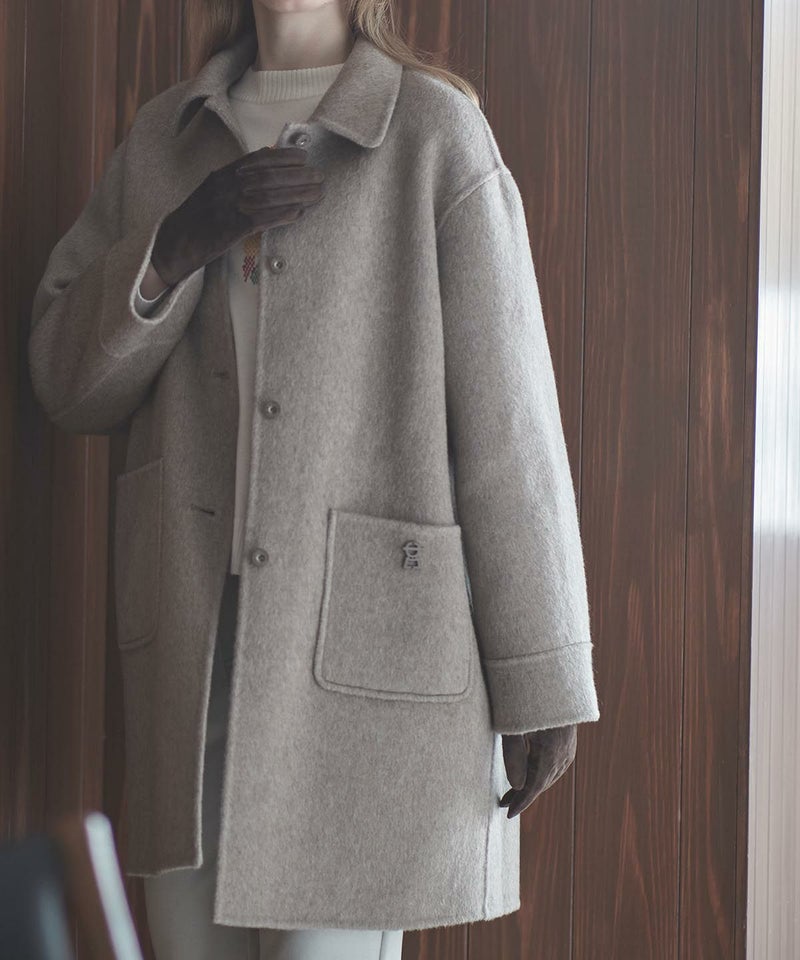 モデル着用画像（ブラウン）