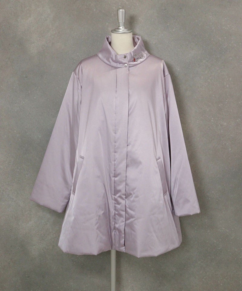 DOGモチーフ撥水中綿コート（ライトパープル）