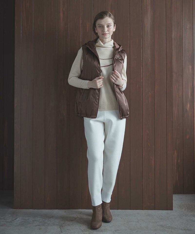 モデル着用画像（ブラウン）