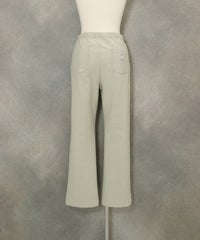 裏起毛イージーパンツ(ライトグレー)後ろ