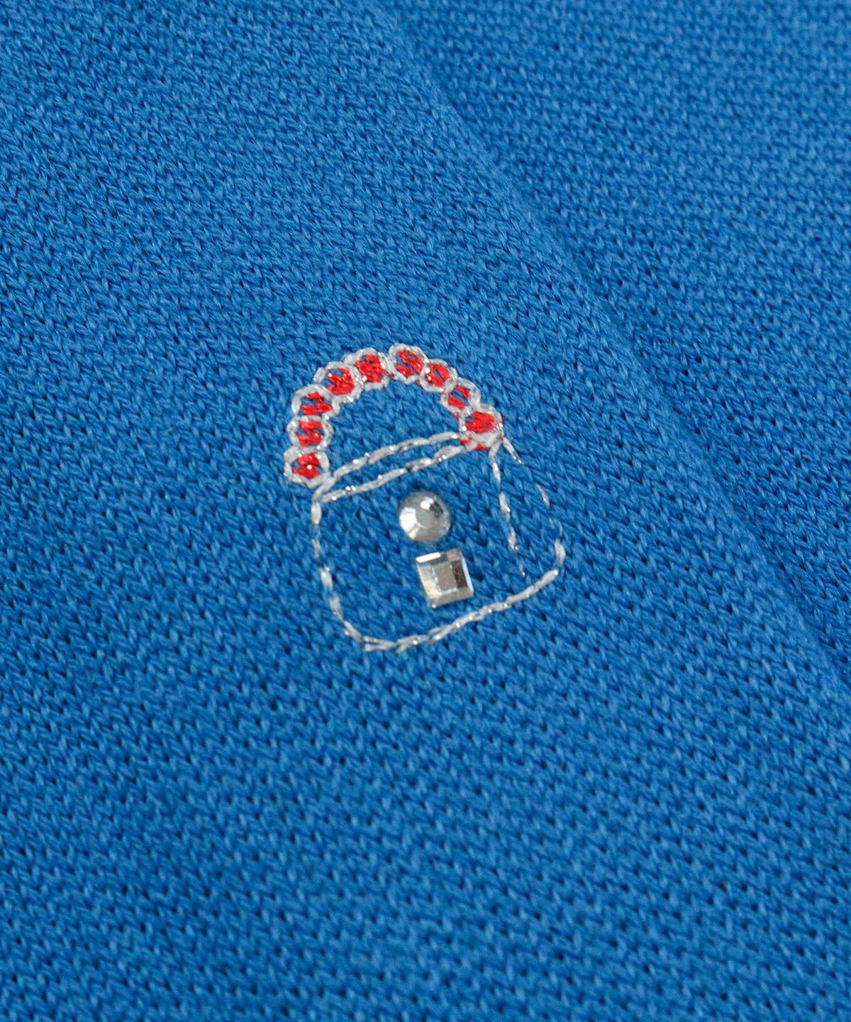 デザイン部分（ブルー）