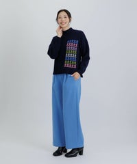 モデル着用画像（ネイビー）