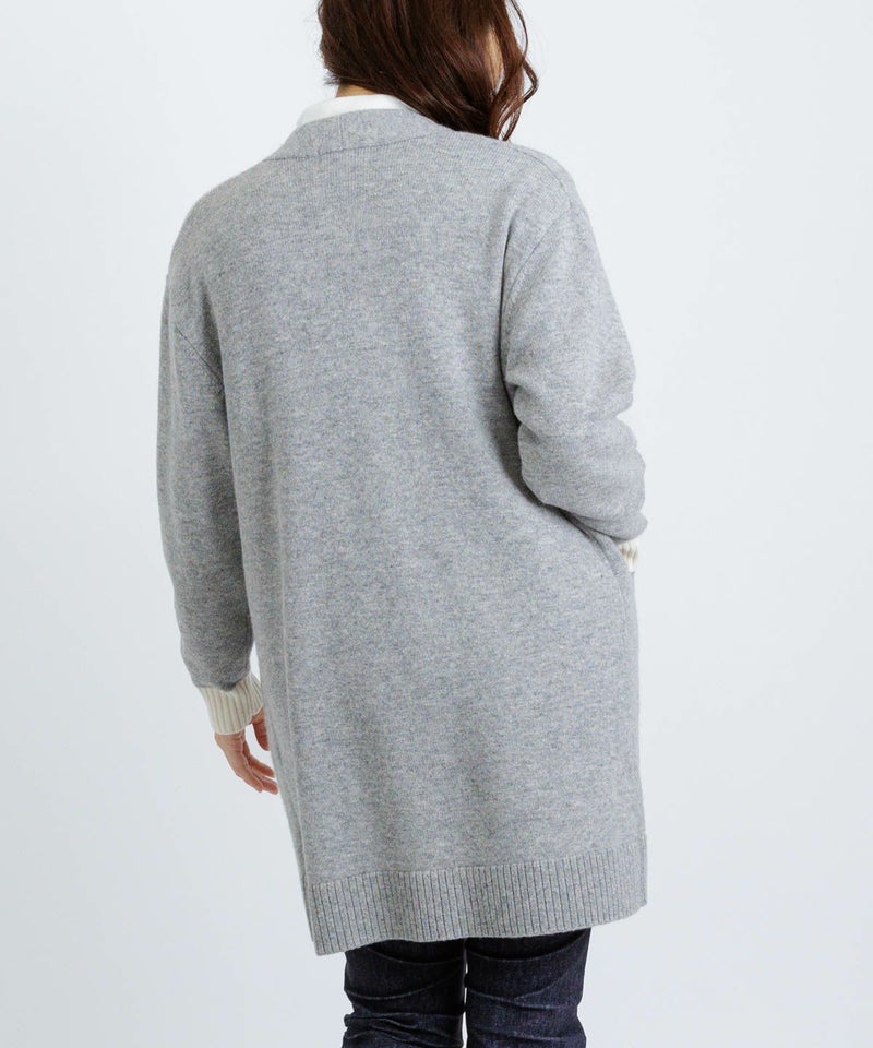 モデル着用画像（ライトグレー）