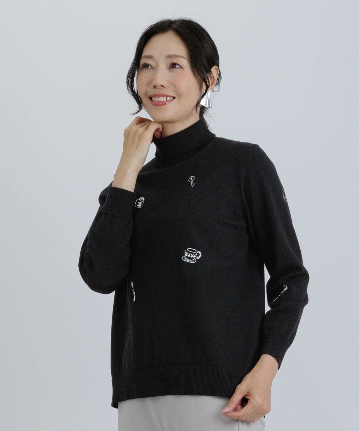 モデル着用画像(ブラック)