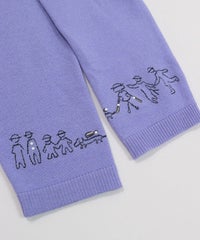 デザイン部分（ライトパープル）