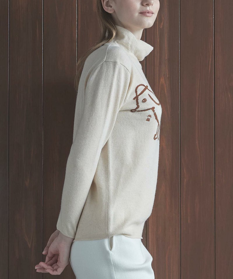 モデル着用画像（ベージュ）