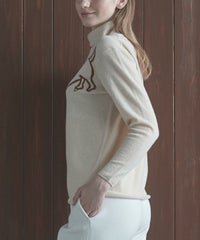 モデル着用画像（ベージュ）