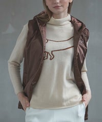 モデル着用画像（ベージュ）