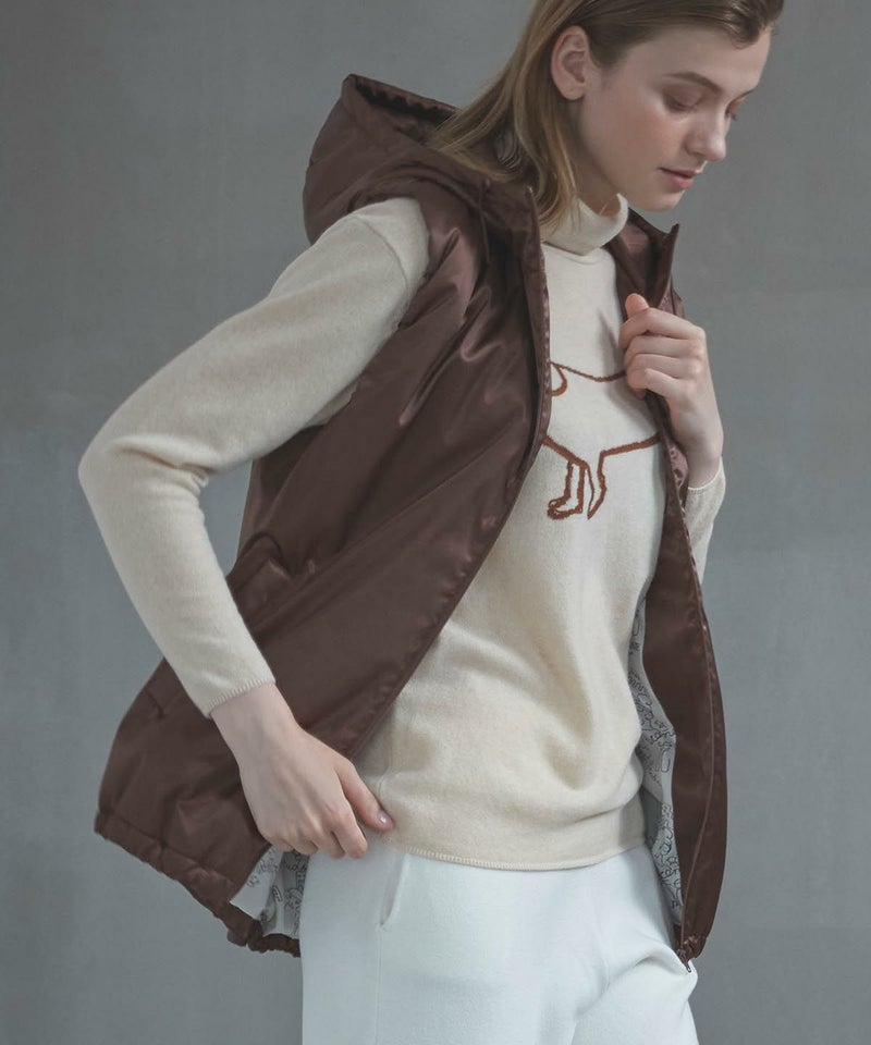 モデル着用画像（ベージュ）