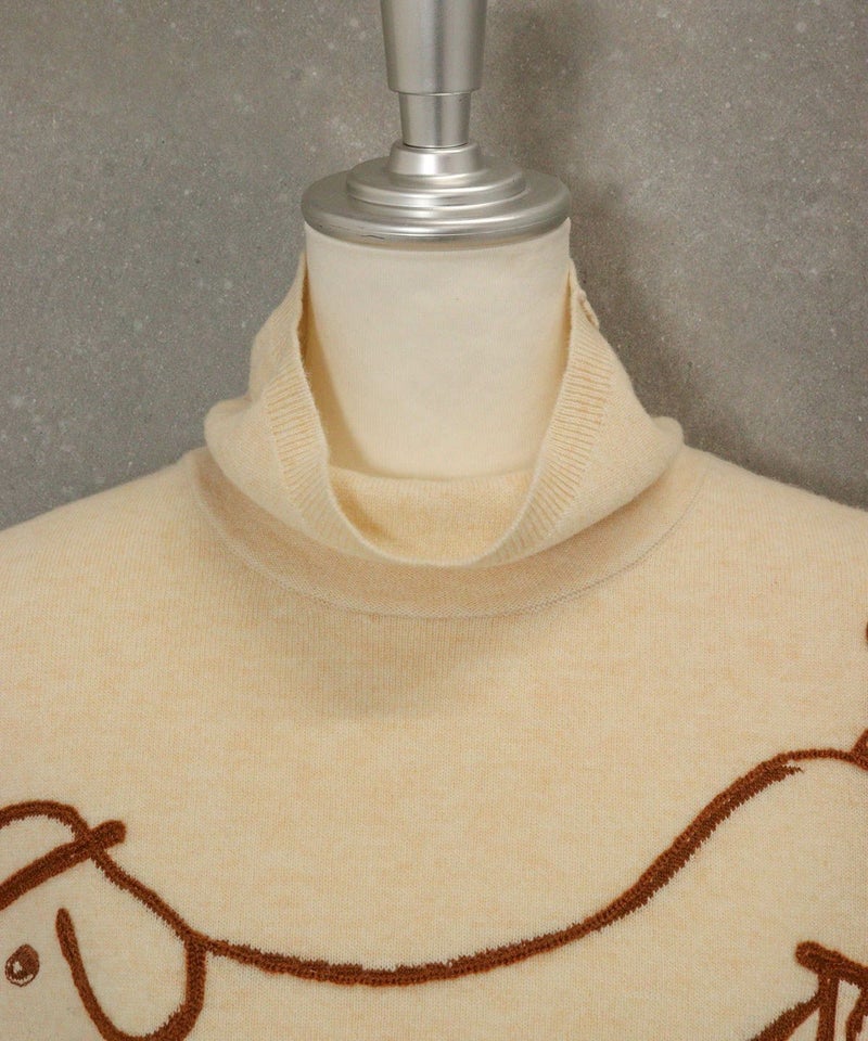 首元部分（ベージュ）