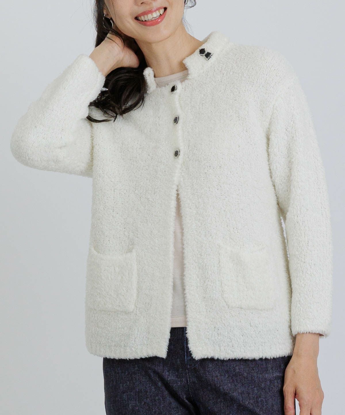 モデル着用画像（ホワイト）