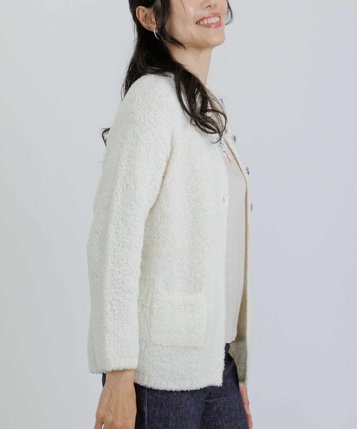 モデル着用画像（ホワイト）