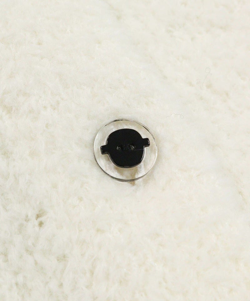 ボタン部分（ホワイト）