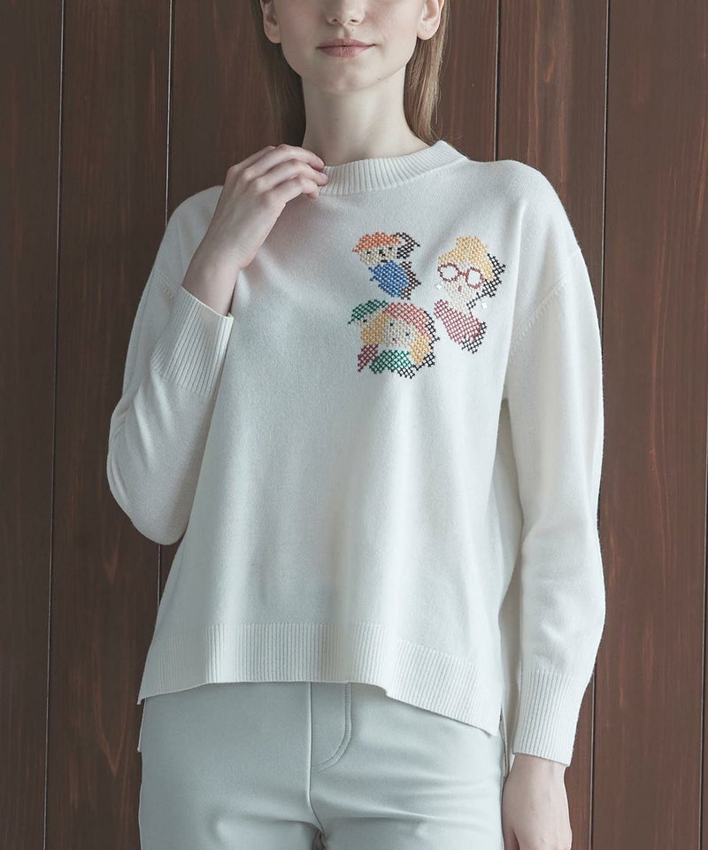 モデル着用画像（ホワイト）