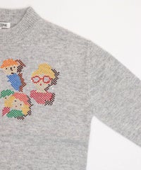 肩部分（ライトグレー）