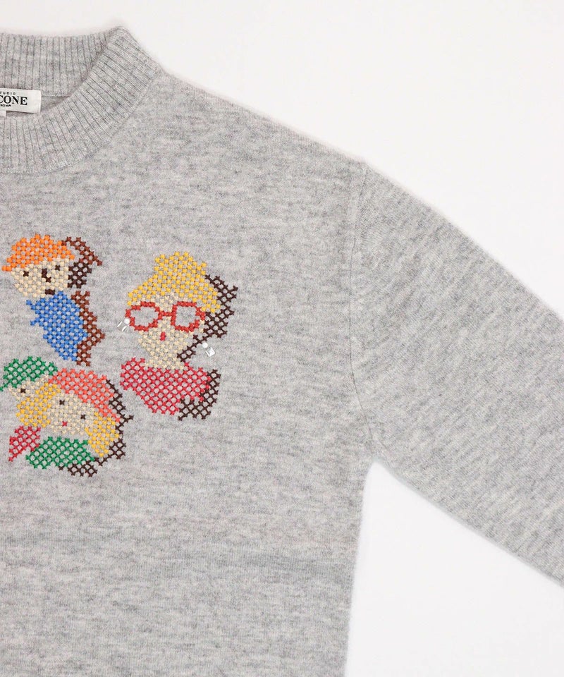 肩部分（ライトグレー）