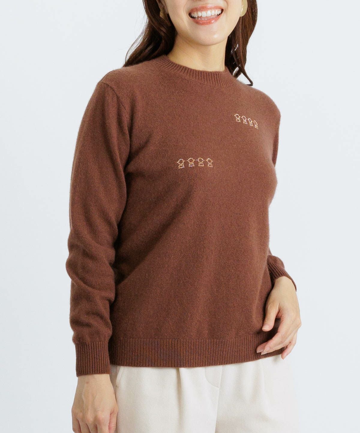 カシミヤ100％ピコストーンニット|スタジオピッコーネ - ゴルフウェア