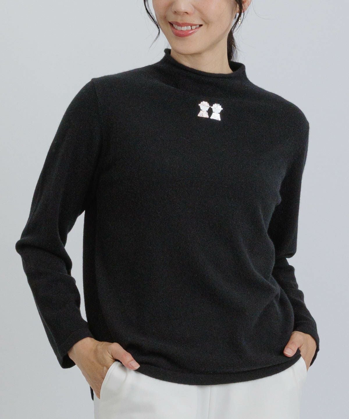 モデル着用画像（ブラック）