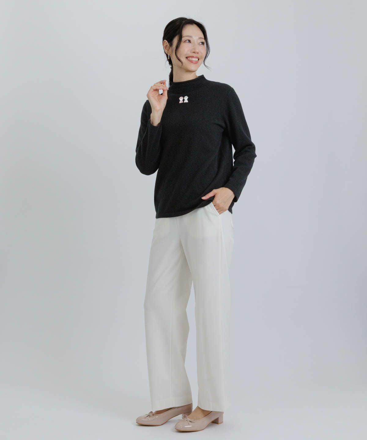 モデル着用画像（ブラック）