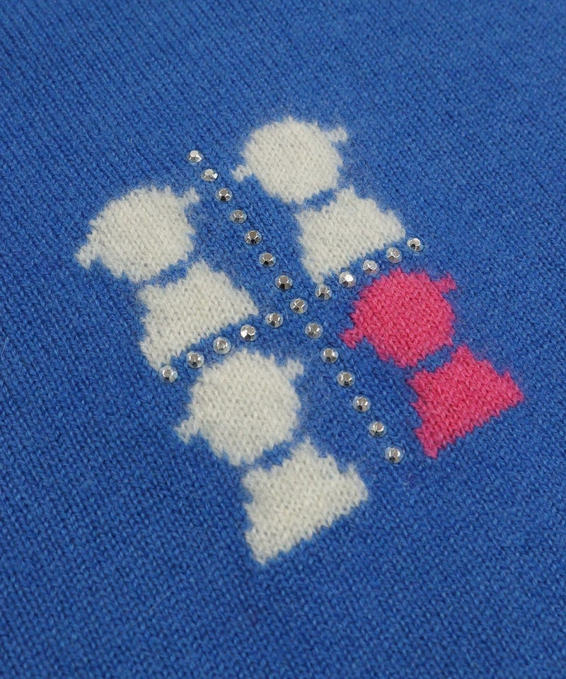 胸元デザインアップ(ブルー)