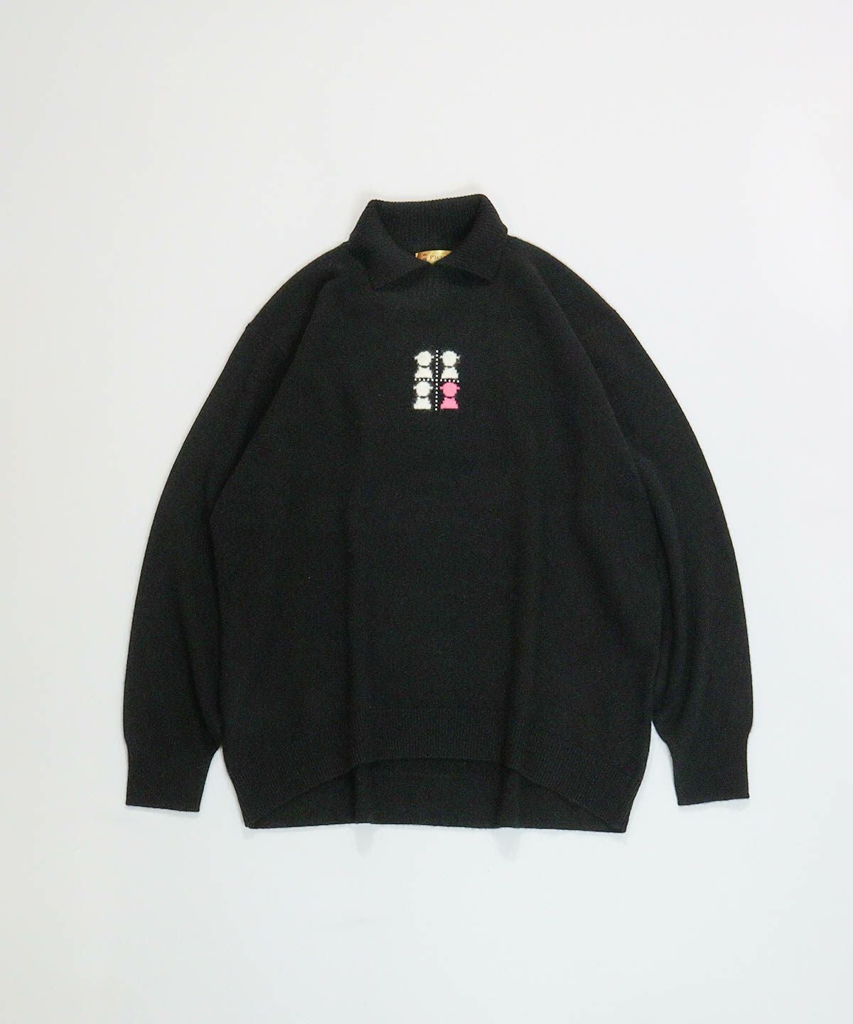 カシミヤ100％襟付きニット|スタジオピッコーネ - ゴルフウェアや婦人