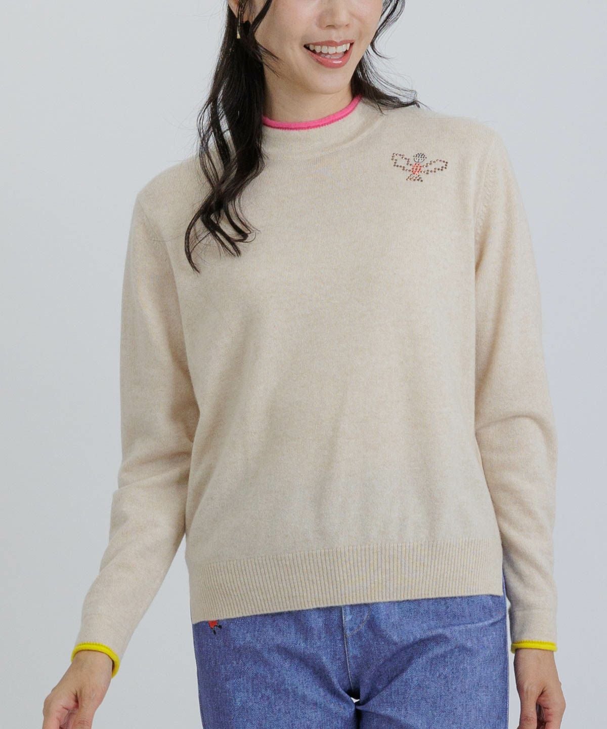 カシミヤ100％ピコストーンニット|スタジオピッコーネ - ゴルフウェア