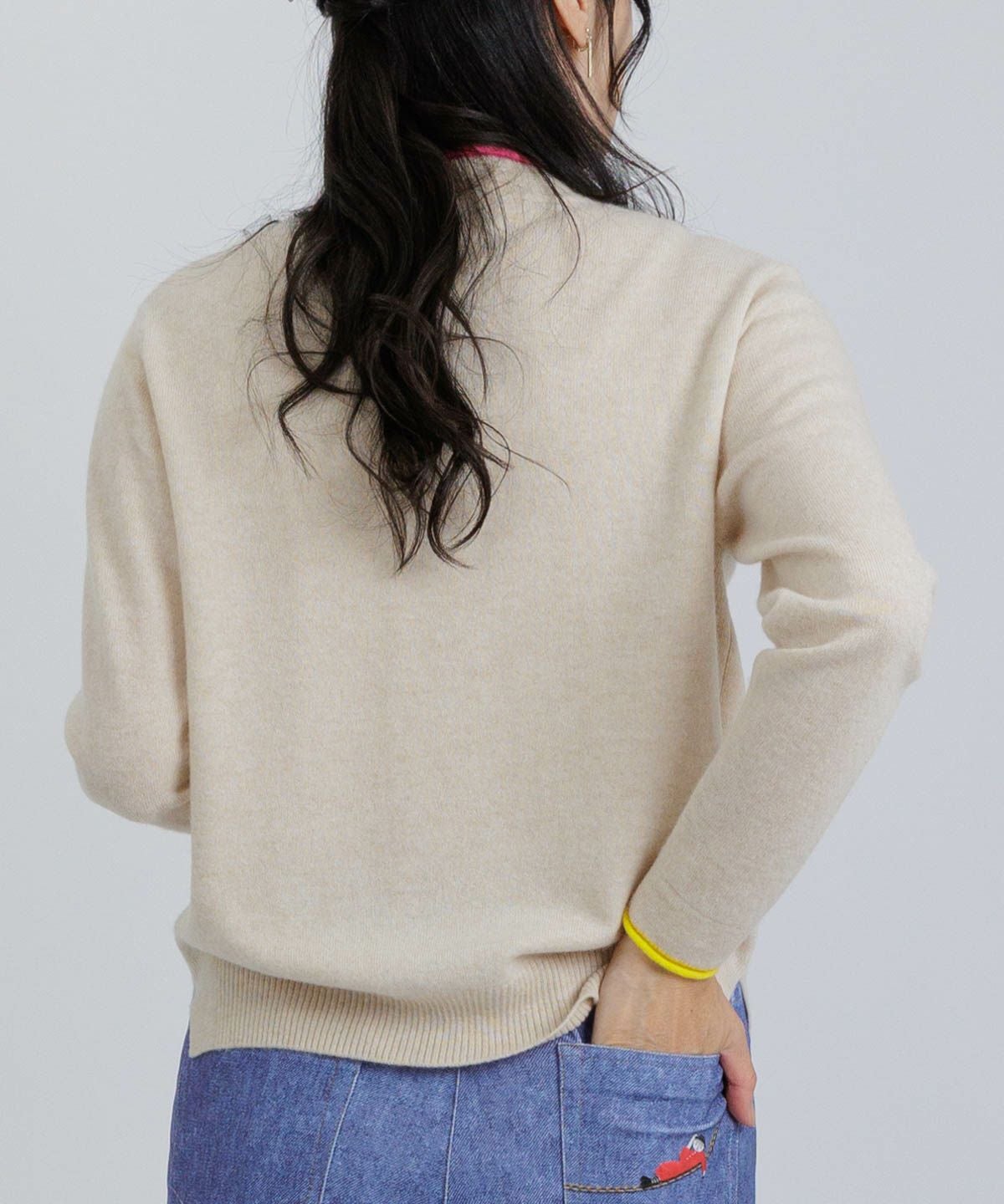 モデル着用画像(ベージュ)