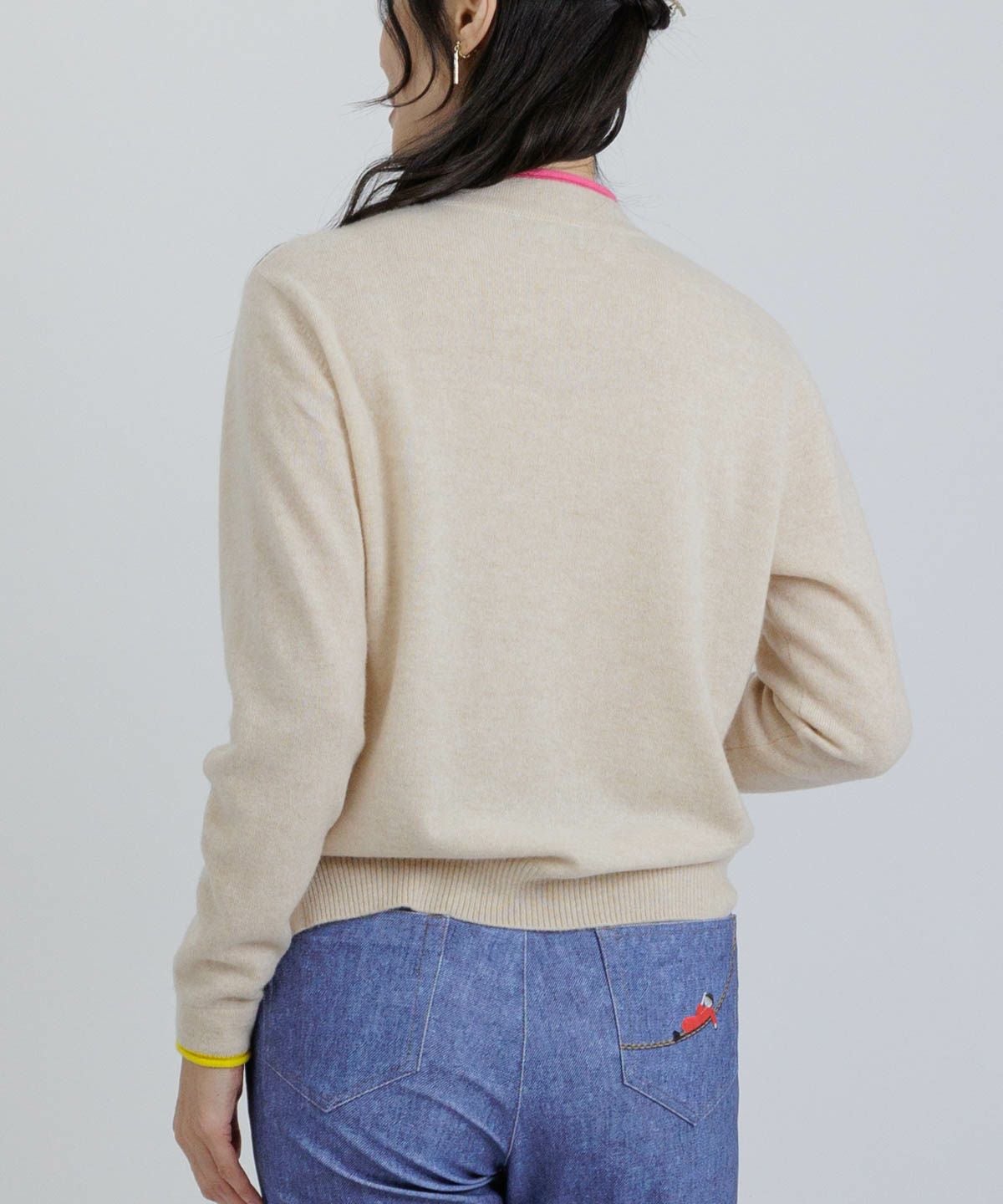 モデル着用画像(ベージュ)