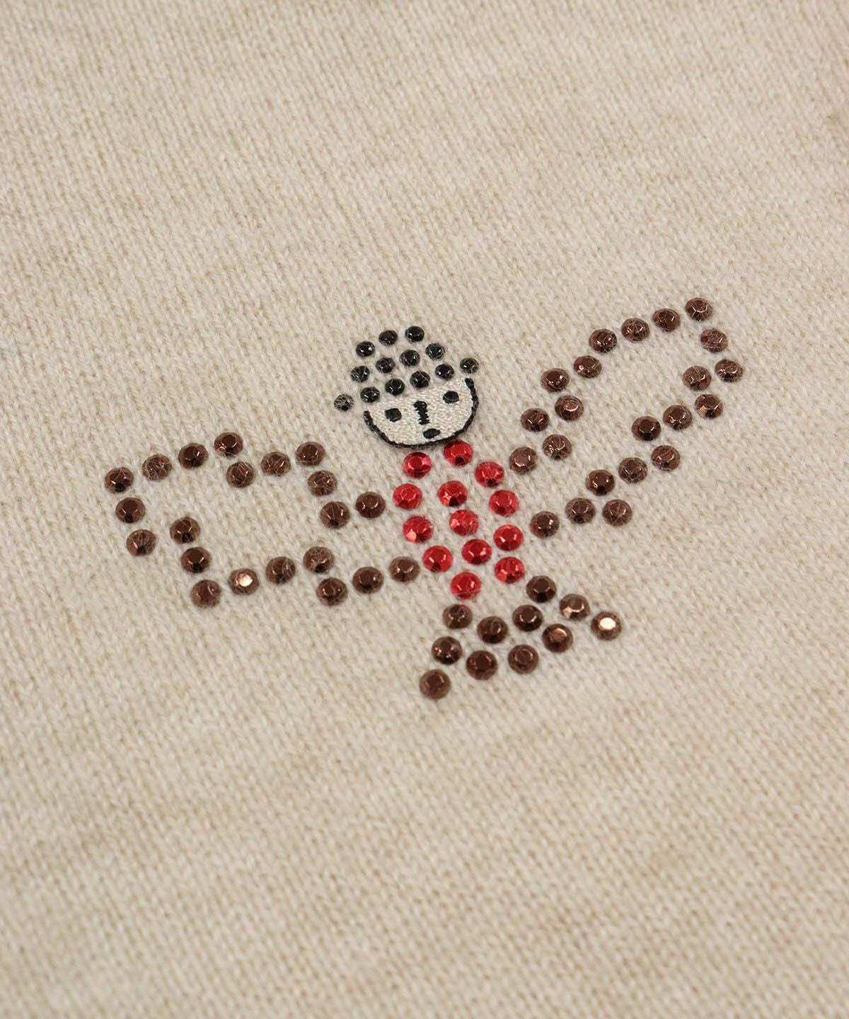 胸元デザインアップ(ベージュ)