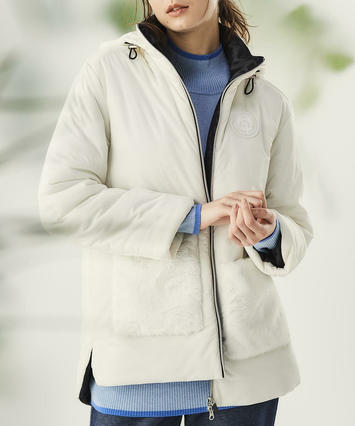 モデル着用画像（ホワイト）