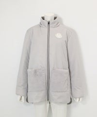 防風撥水ジャージブルゾン （ライトグレー）