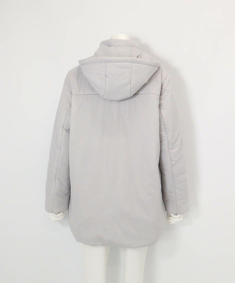 防風撥水ジャージブルゾン 後（ライトグレー）