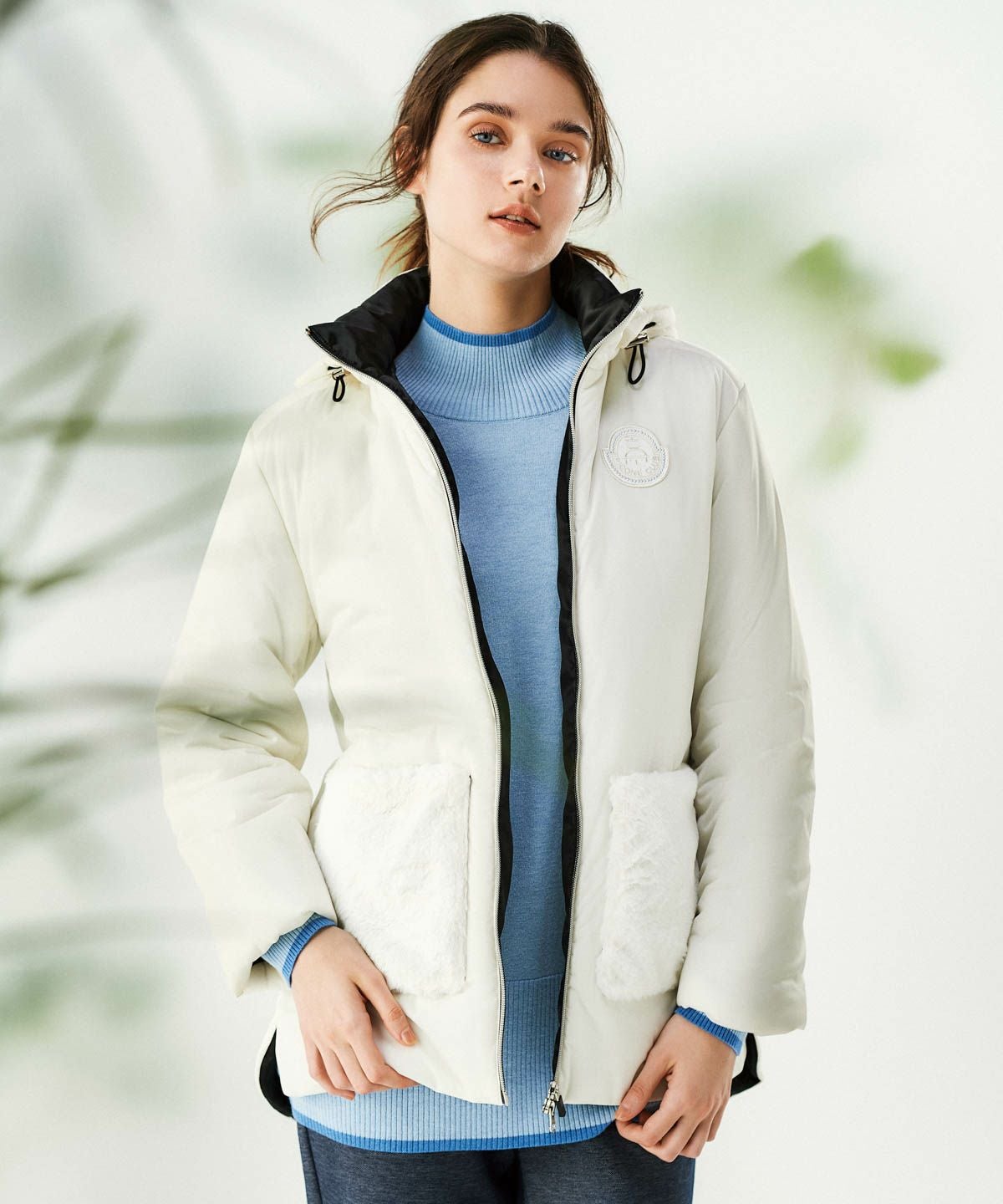 モデル着用画像（ホワイト）