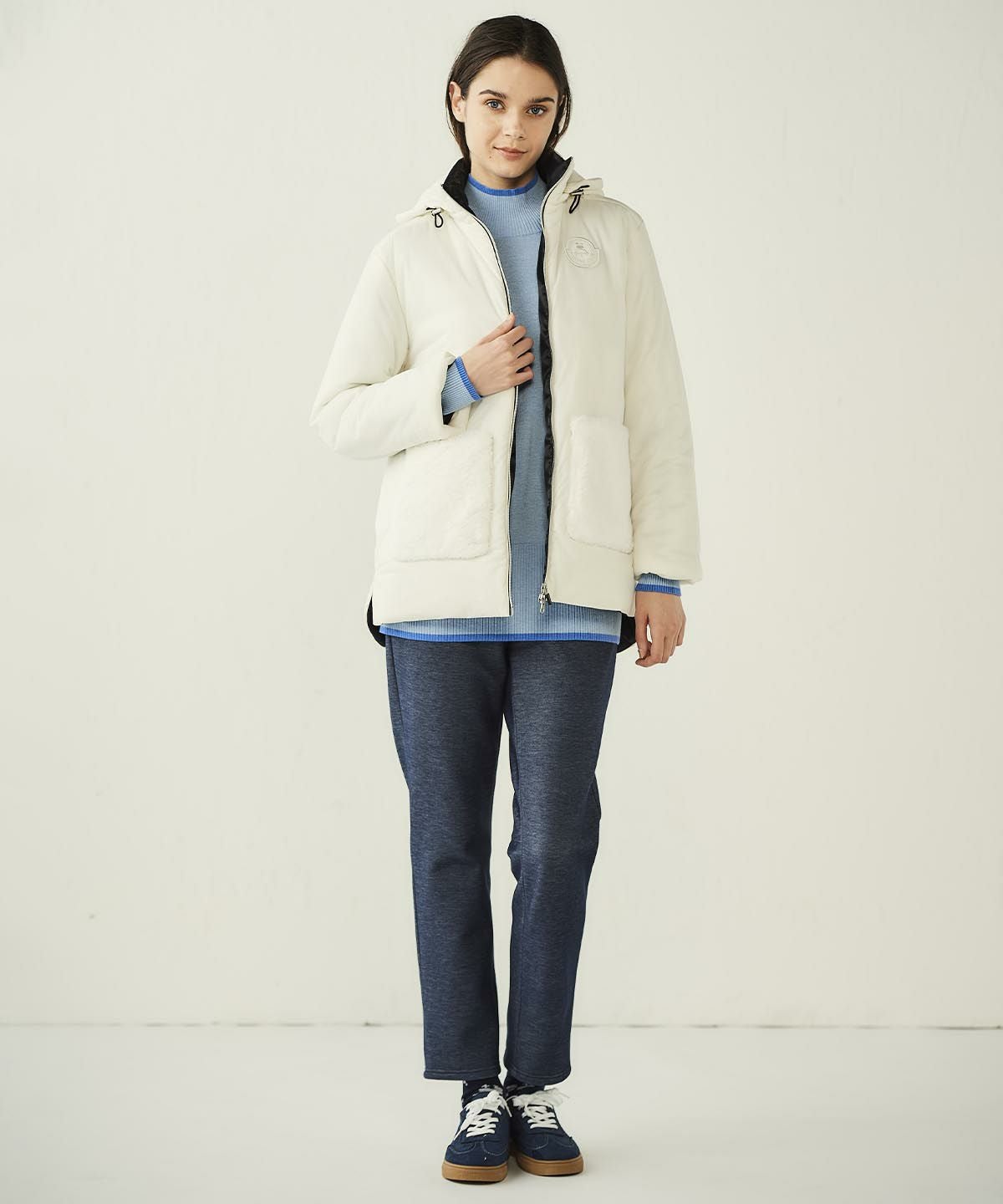 モデル着用画像（ホワイト）