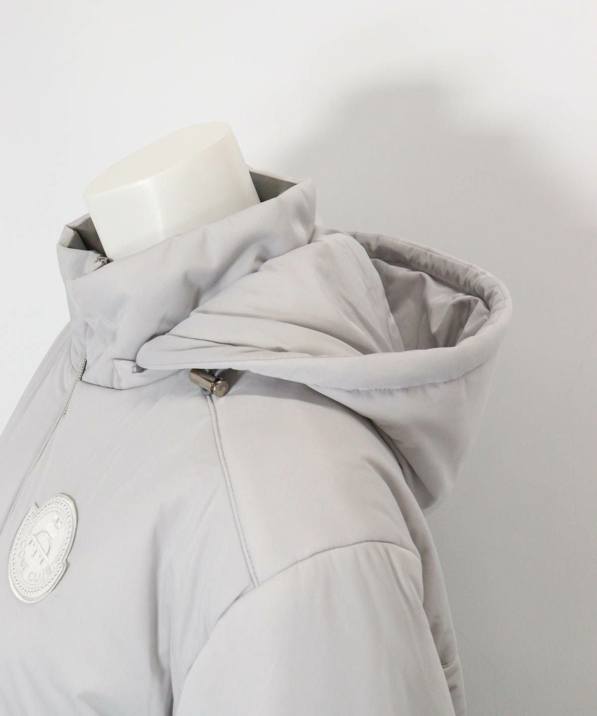 フード部分（ライトグレー）