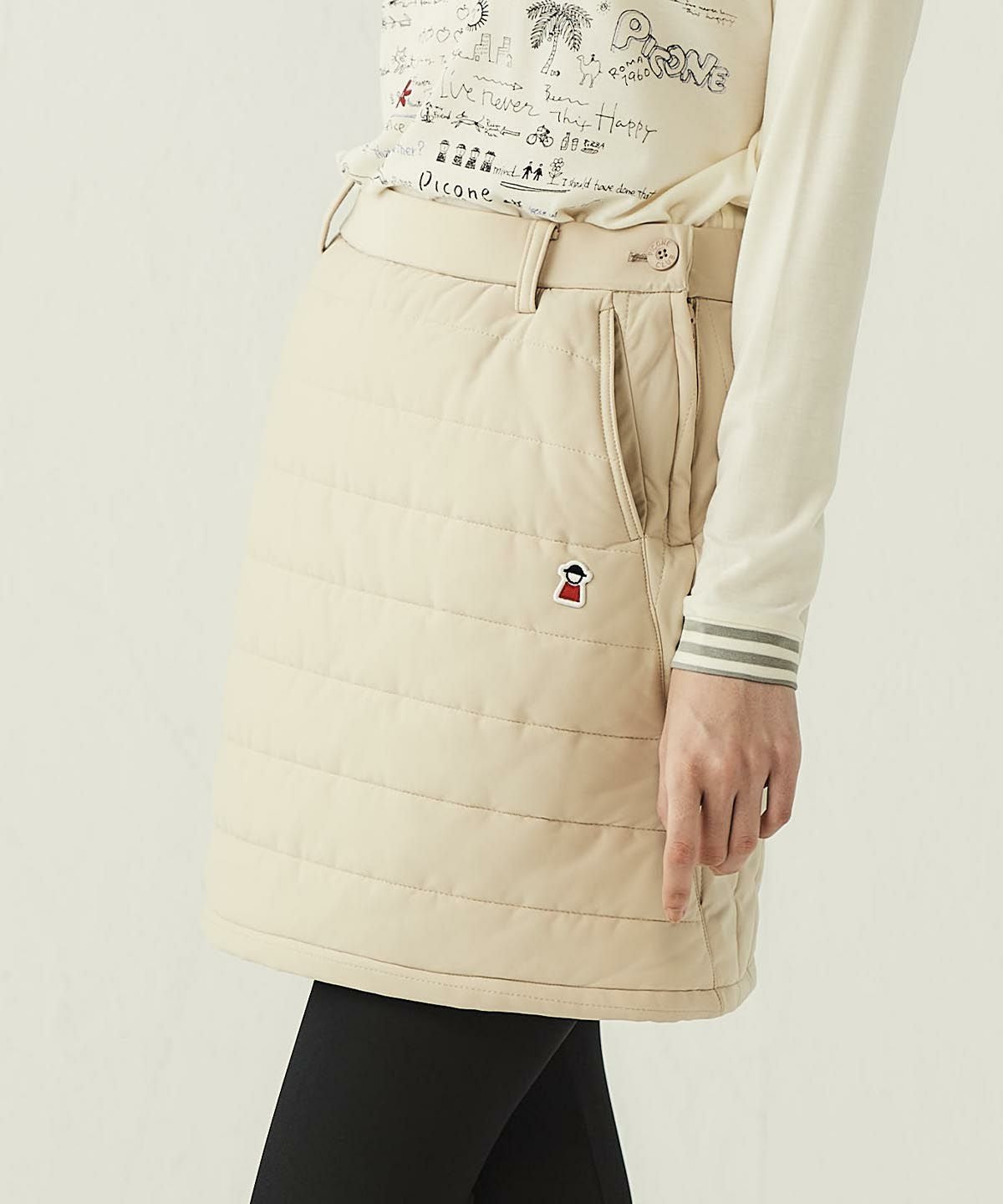 モデル着用画像(ベージュ)