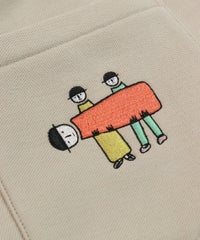 後ろポケットデザインアップ(ベージュ)