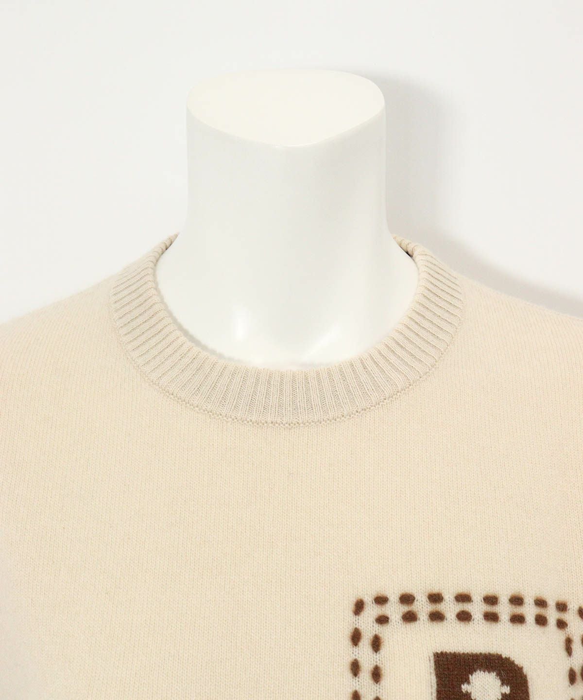 襟部分（ベージュ）