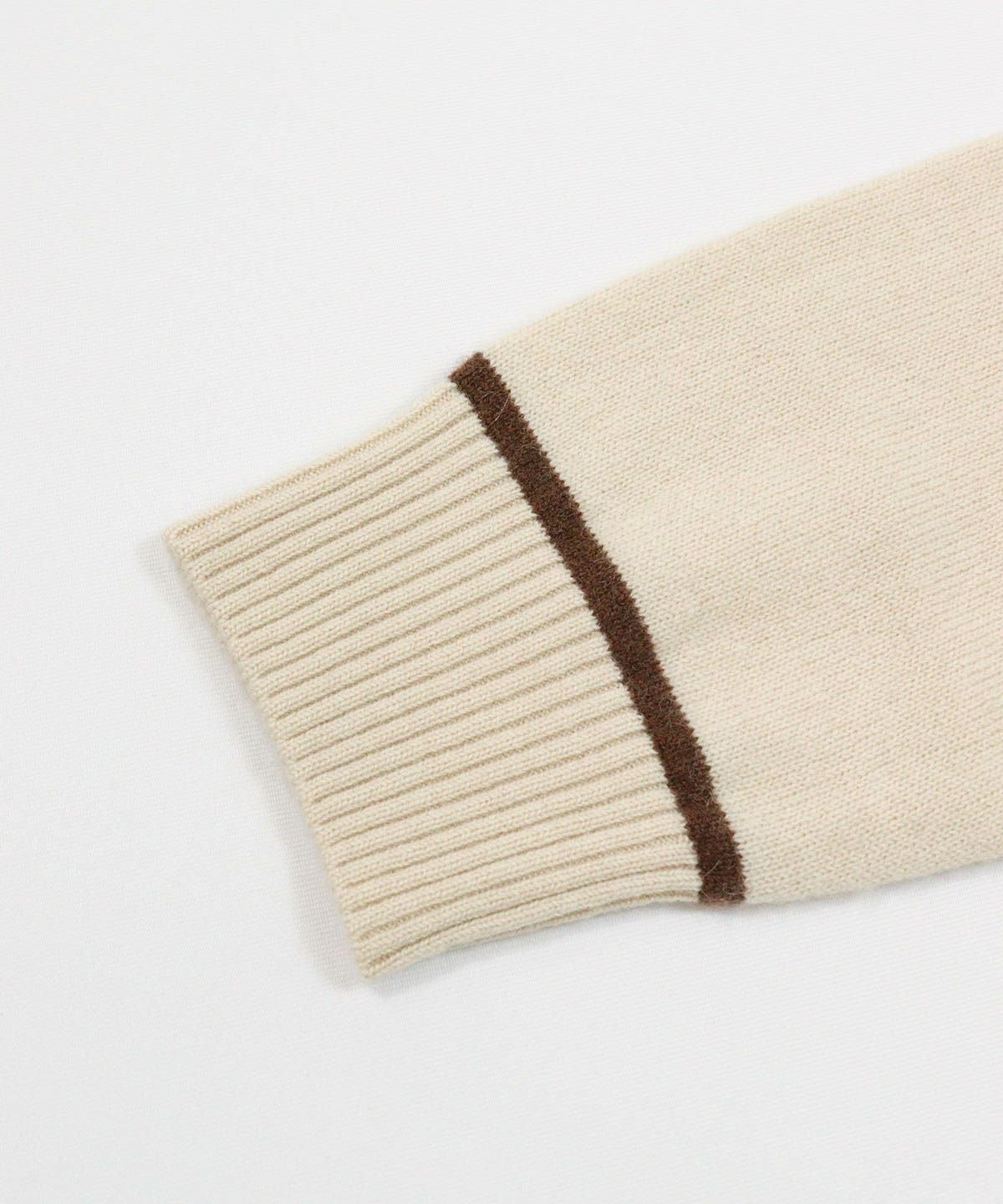 袖部分（ベージュ）