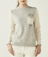 モデル着用画像（ライトグレー）