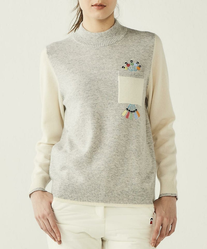 モデル着用画像（ライトグレー）